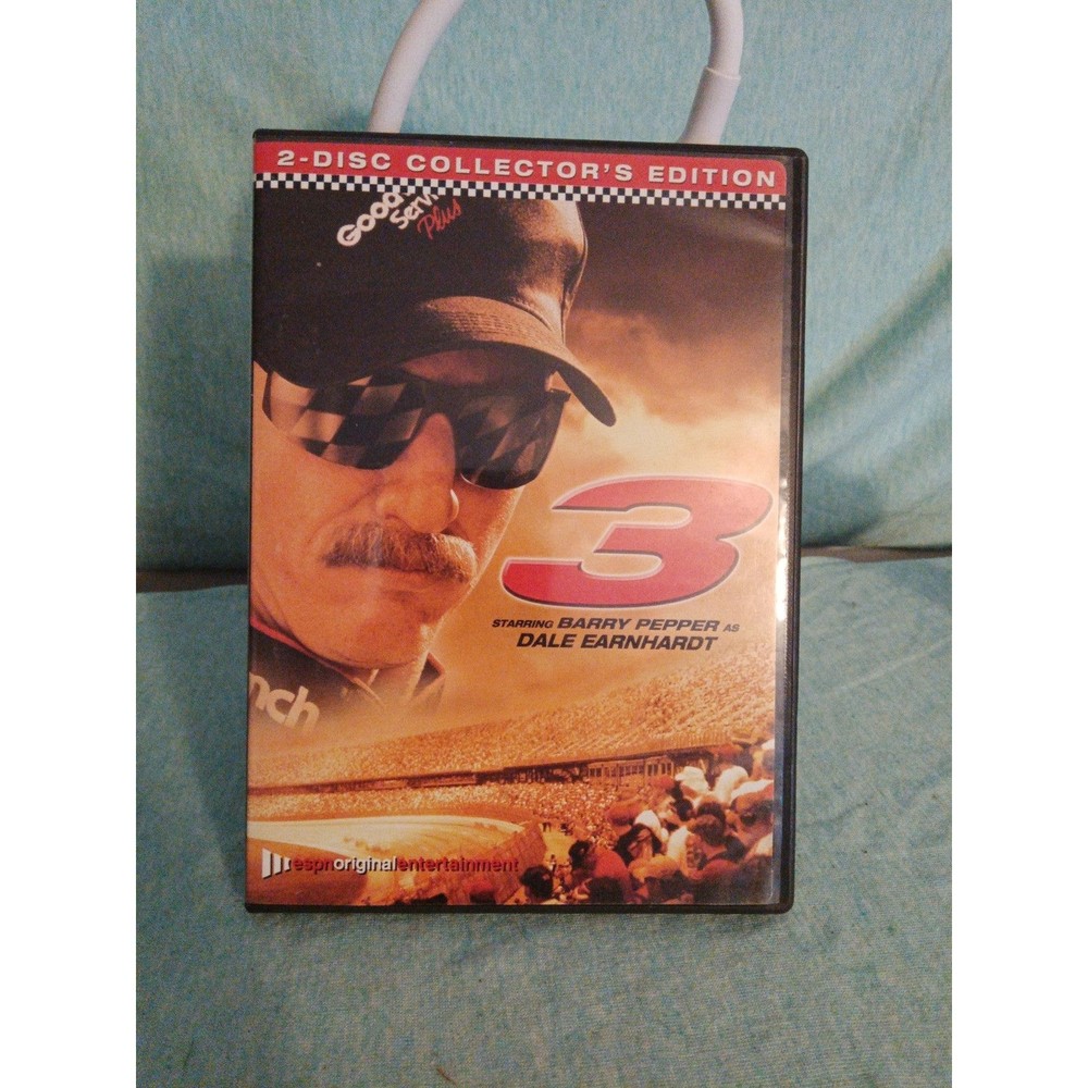 "3" DALE EARNHARDT (DVD, 2004, 2-Disc Set)